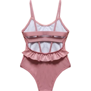 Pink Saint Tropez Geometric Swimsuit