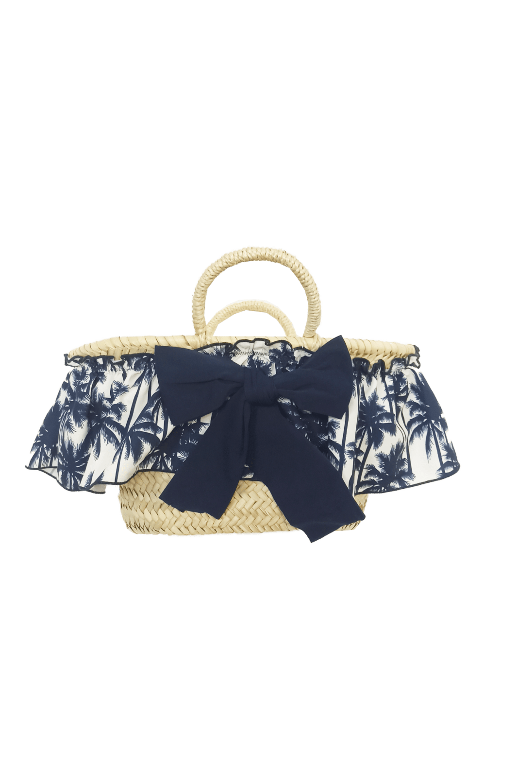 Palms Menorca Girl Bow Straw Bag