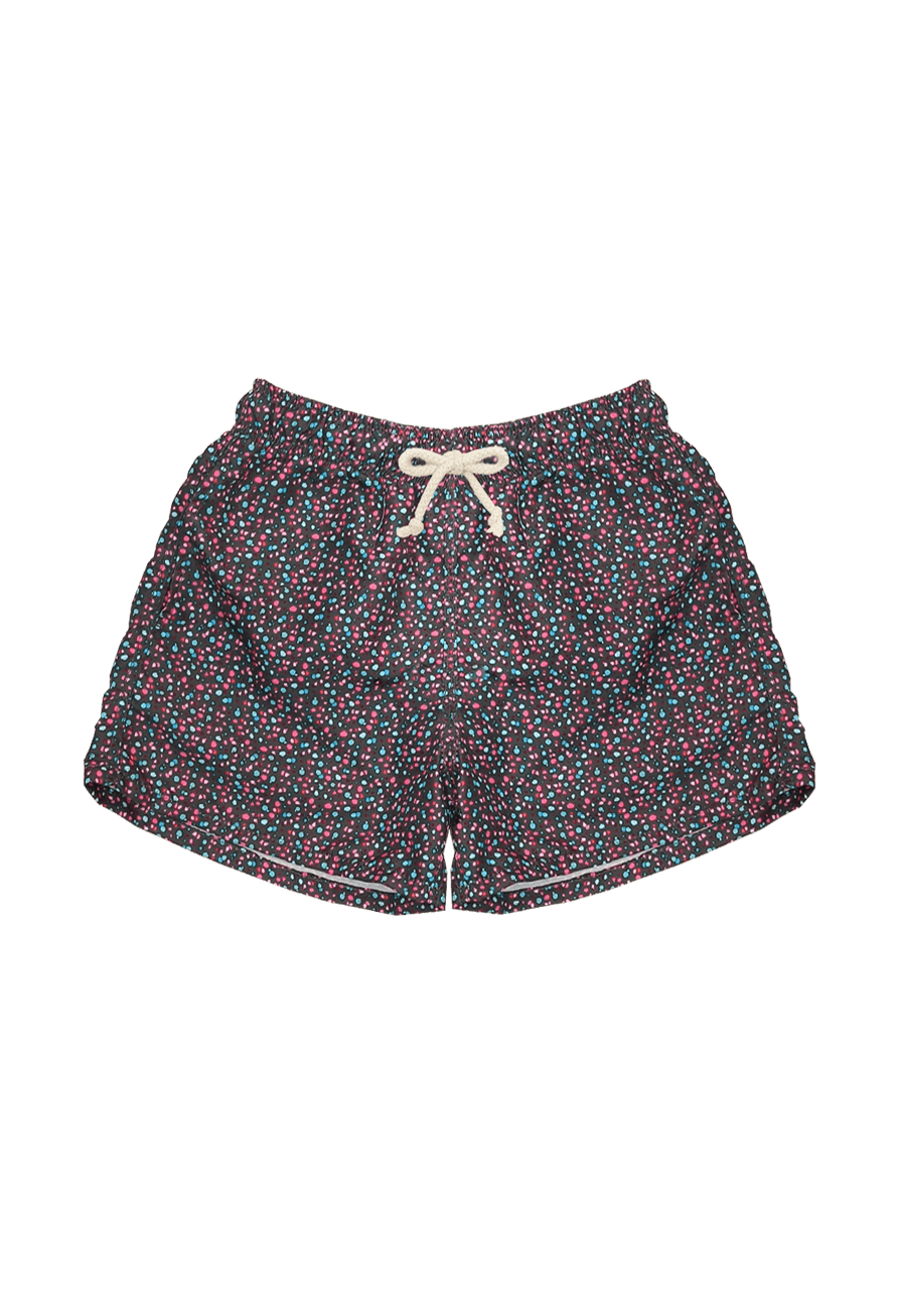 Multicolor Baby Mikonos Tactel Shorts