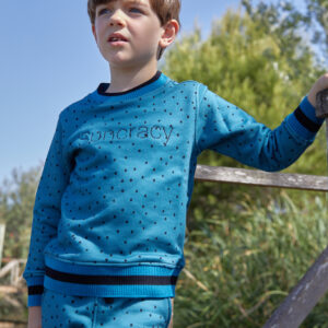 Teal Blue Santorini Unisex Sweatshirt