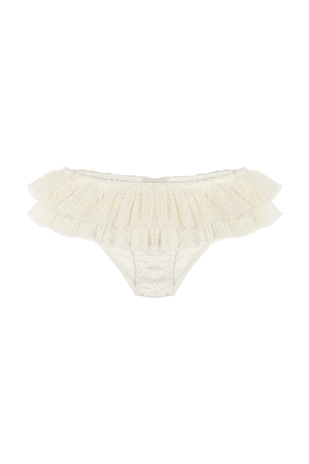 Ivory Baby Capri Chic Tulle Culotte