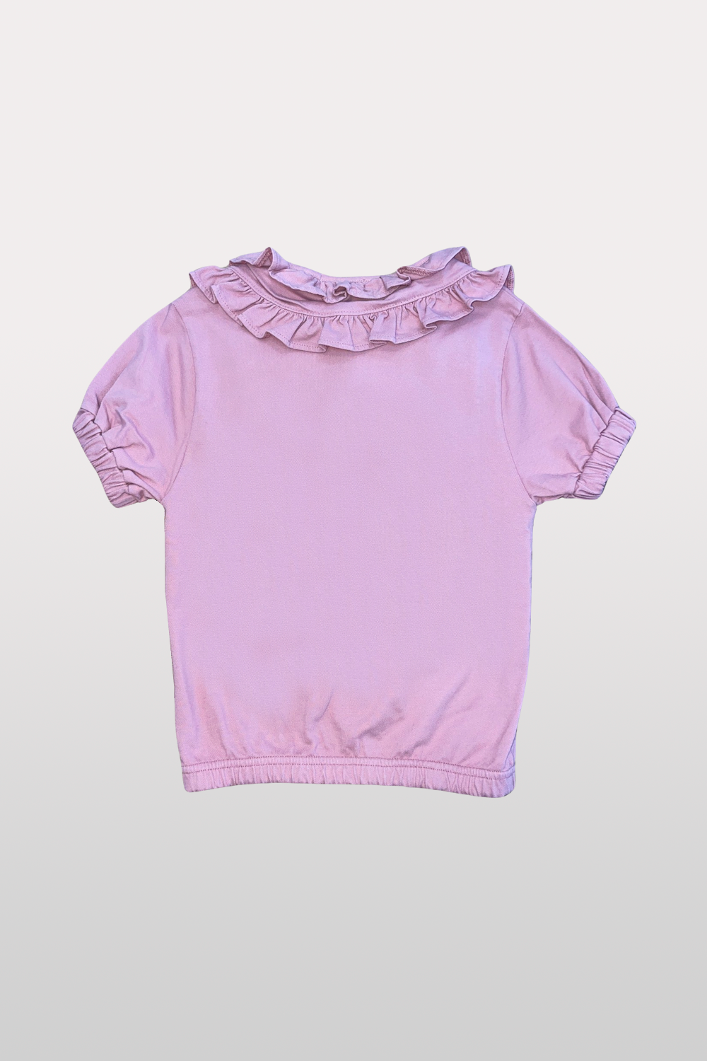 Dusty Pink Cotton Girl Polo Shirt